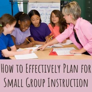 Small Group Instruction For The Classroom - A Tutor