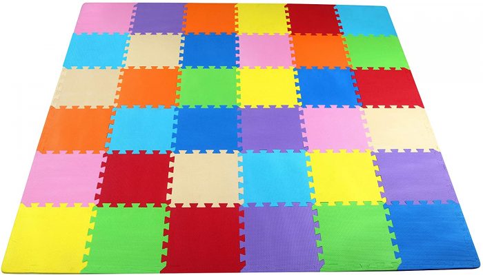 Puzzle Exercise Classroom Play Mat