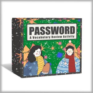 Christmas Password Vocabulary Quiz Template